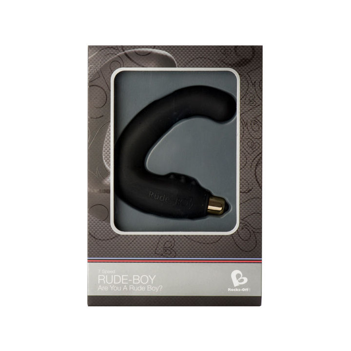 Rocks-Off - Rude-Boy Male g-Spot Massager 7 v Black