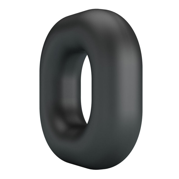 Crazy Bull - Anel Peniano de Silicone Super Macio Walden Preto
