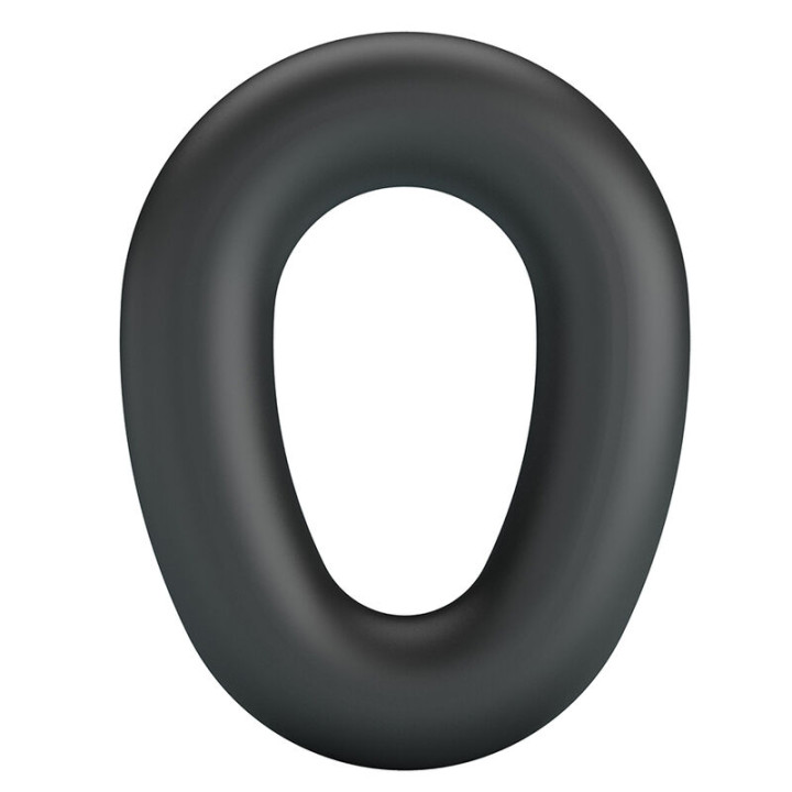 Crazy Bull - Vesper Anillo Para Pene Super Soft Silicona Negro