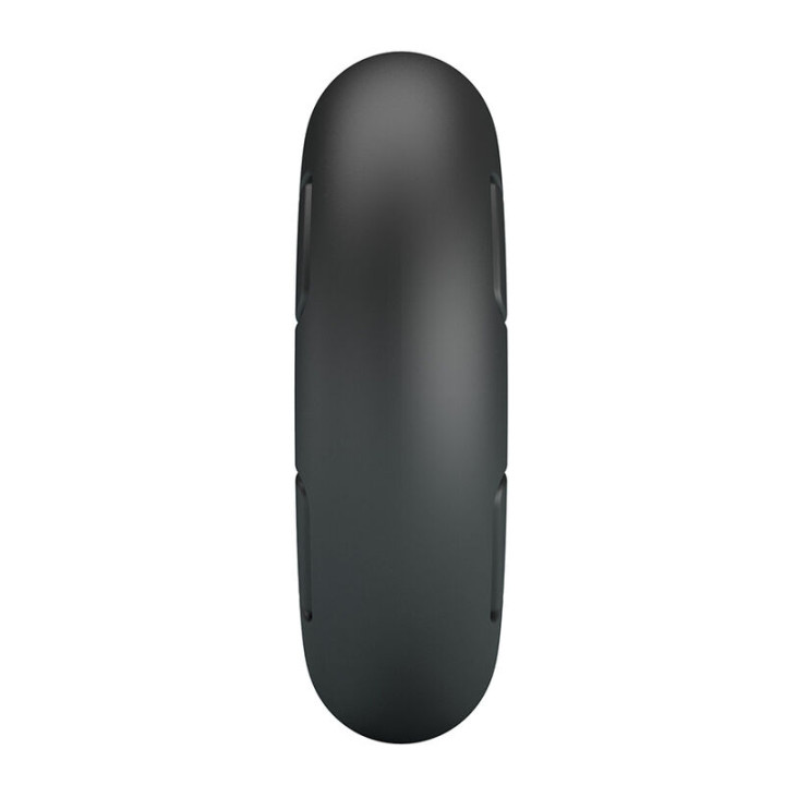 Crazy Bull - Anel Peniano de Silicone Super Macio Bertram Preto