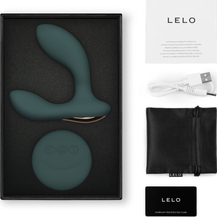 Lelo - Masseur de Prostate Télécommande Hugo 2 Vert Vert