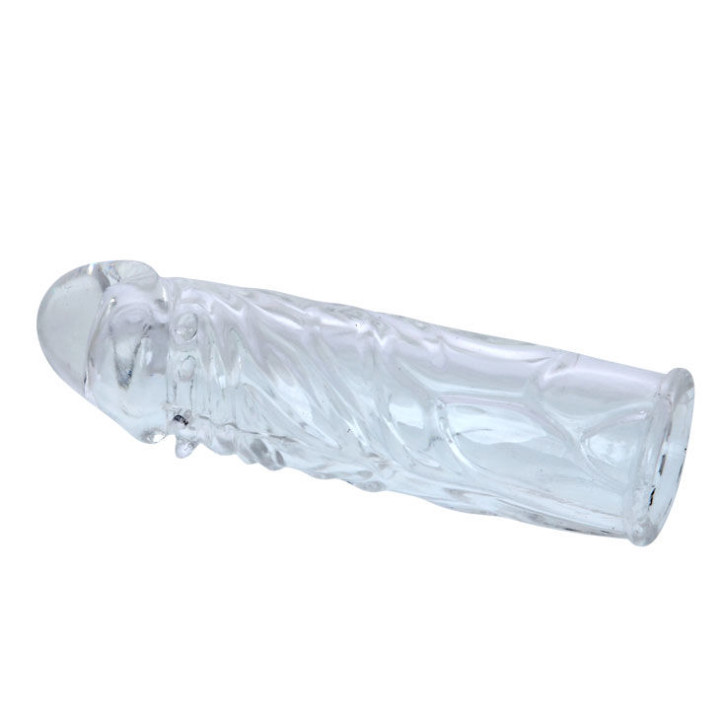 Baile - Capa Lilac Para o Pénis em Silicone Adaptvel 13 cm