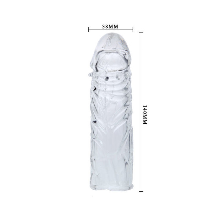 Baile - Copertura Pene in Silicone Trasparente 13 cm