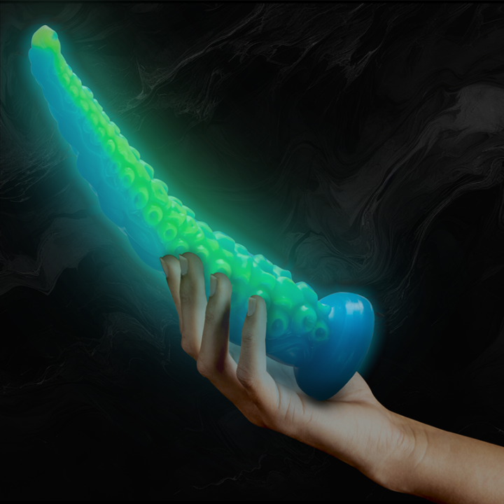 Epic - Fluorescencyjny Dildo z Macka, Duzy Rozmiar