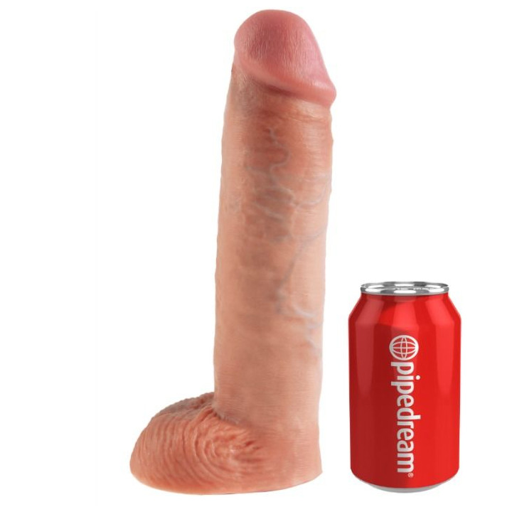 King Cock - Strap-on Con Dildo Hueco 28 cm y Tirantes
