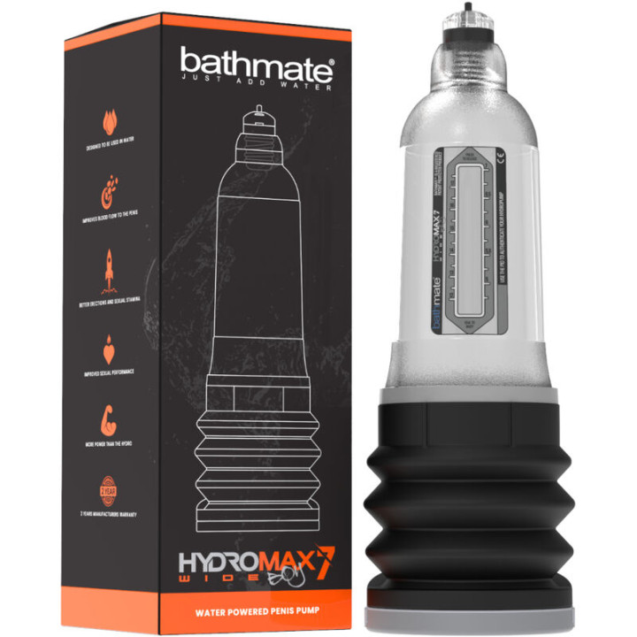 Bathmate - Hydromax 7 Wide Boy X30 Transparente