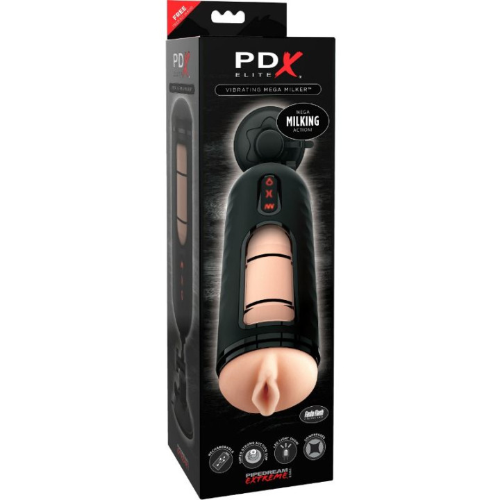 Pdx Elite - Méga Milker Vibrant