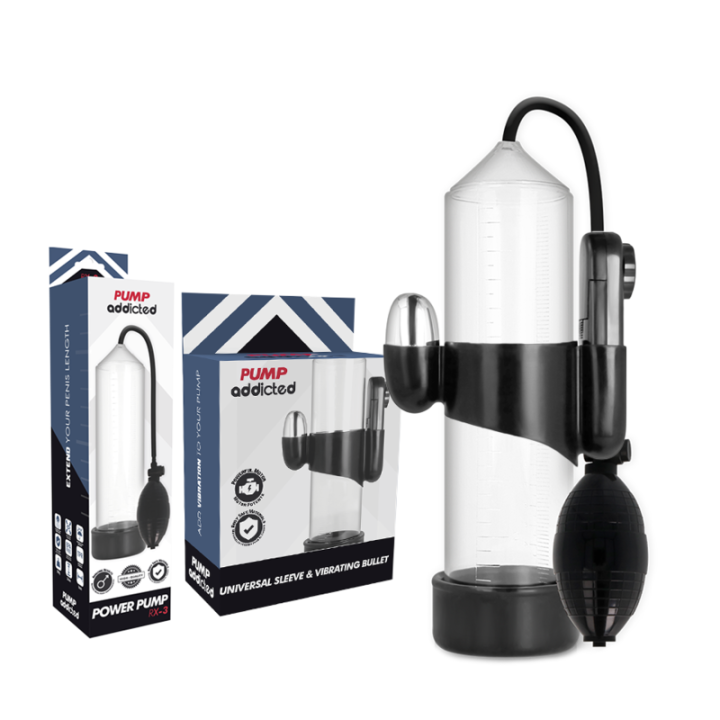 Pump Addicted - Transparenter Rx3-Vibrator