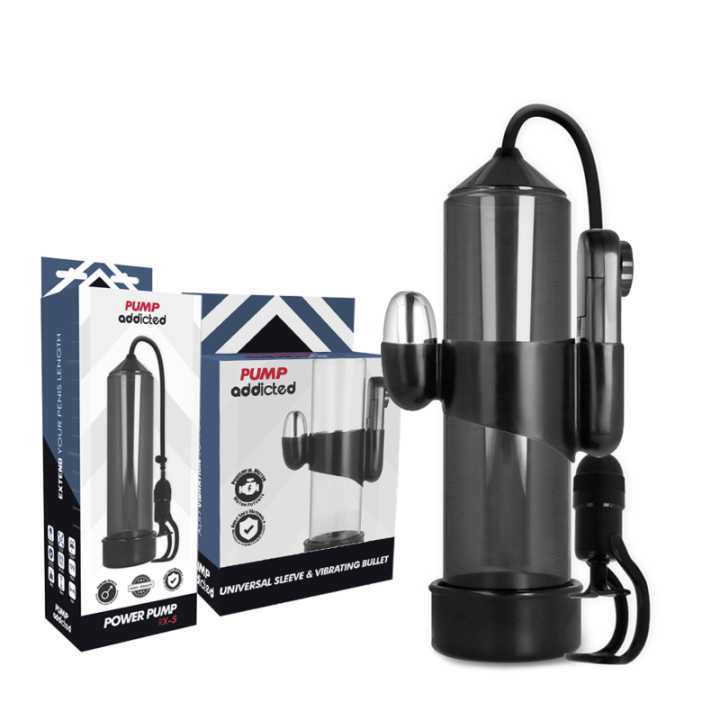 Pump Addicted - Rx5 Schwarzer Vibrator