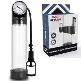 Pump Addicted - Vibrador Transparente Rx9