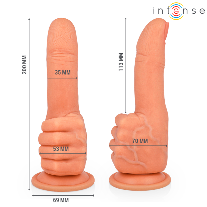 Intense - Stymulator Punktu g Bender Elastyczna Dłoń 11,3 cm
