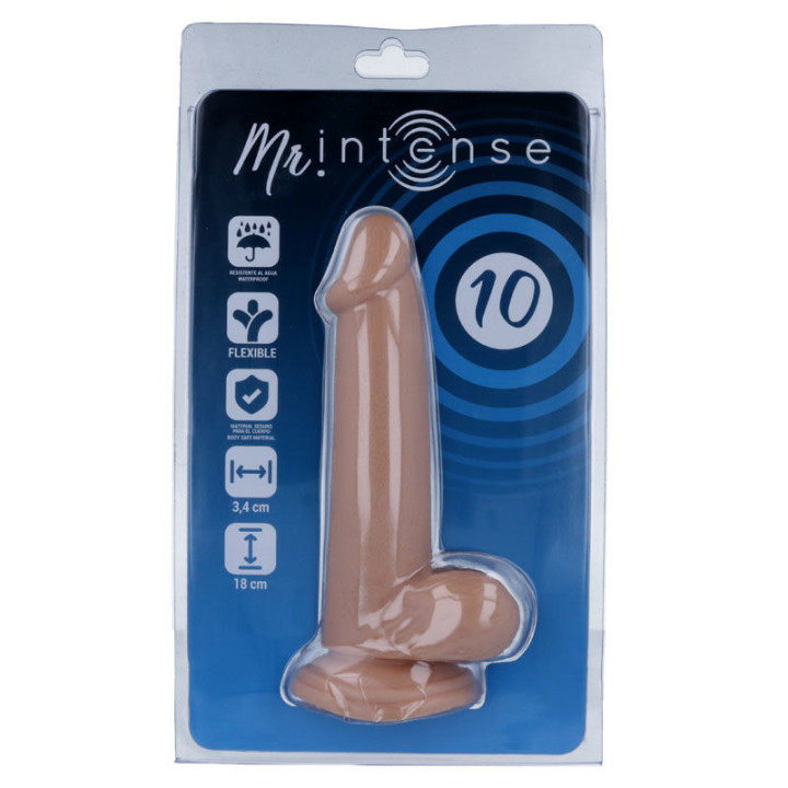 Mr Intense - 10 Pénis Réaliste 18 cm -o- 3.4 cm