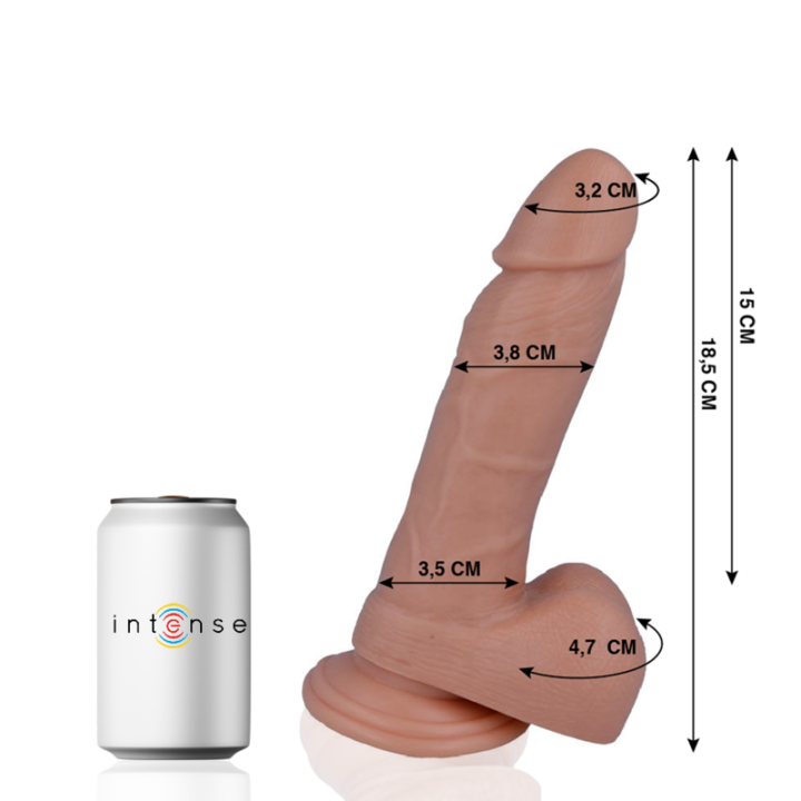Mr Intense - 14 Realistischer Penis 18.5 cm -o- 3.8 cm