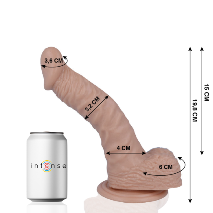 Mr Intense - 18 Realistic Cock 19.8 cm -o- 3.2 cm