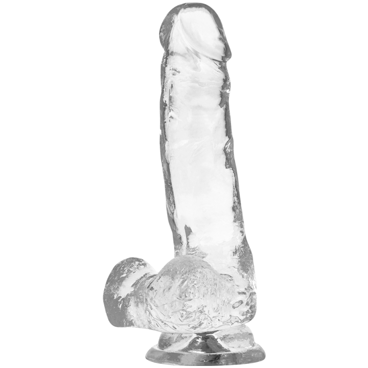 X Ray - Cazzo Trasparente Con Sfere 18.5 cm -o- 3.8 cm