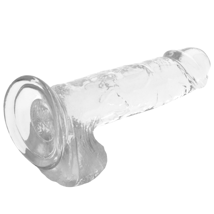 X Ray - Cazzo Trasparente Con Sfere 20 cm -o- 4.5 cm
