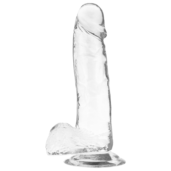 X Ray - Cazzo Trasparente Con Sfere 20 cm -o- 4.5 cm