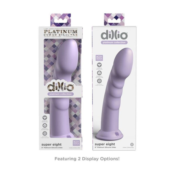 Dillio - Super Osemka 20,32 cm Fioletowa
