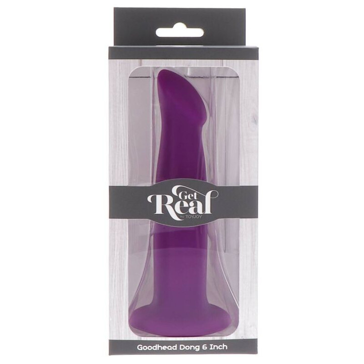 Get Real - Goodhead Dong 12 cm Fioletowy