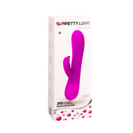Pretty Love - Flirtation Robert Vibrator With Clitoris Stimulator
