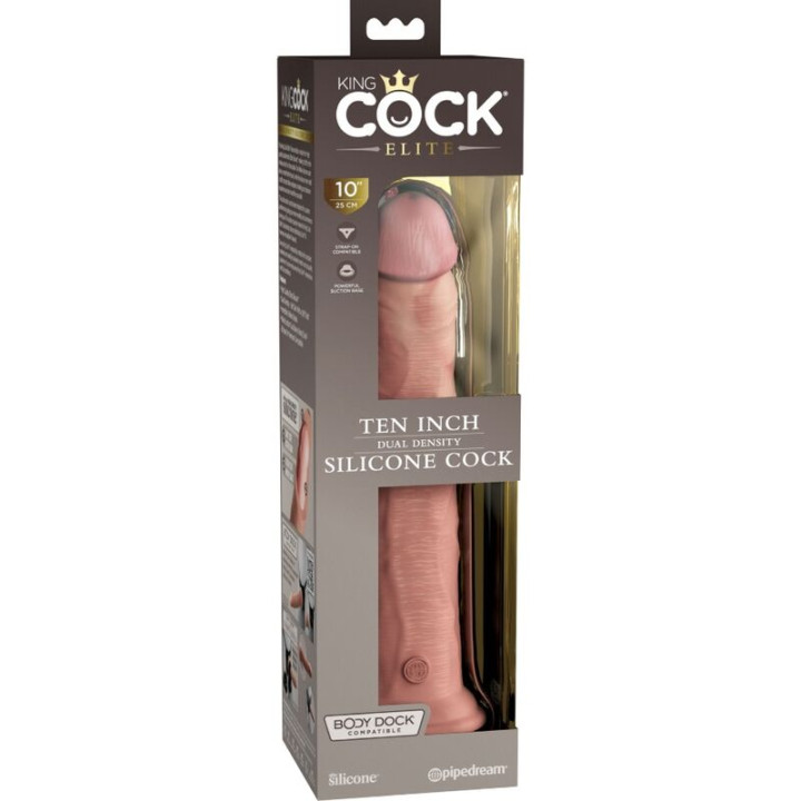 King Cock - Elite Gode Réaliste en Silicone 25.4 cm