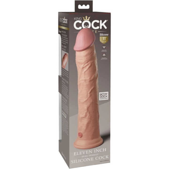 King Cock - Elite Realistischer Silikondildo 28 cm