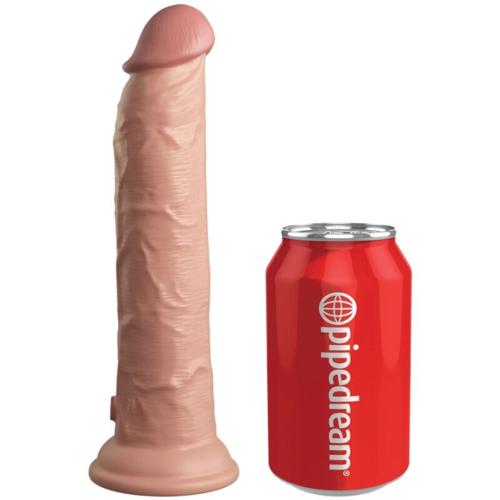 King Cock - Elite Vibrateur Gode Réaliste & Télécommande en Silicone 23 cm