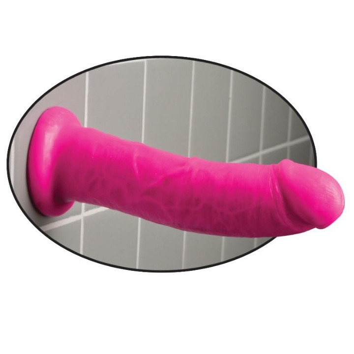 Dillio - Dildo Con Ventosa 20.32 cm Rosa