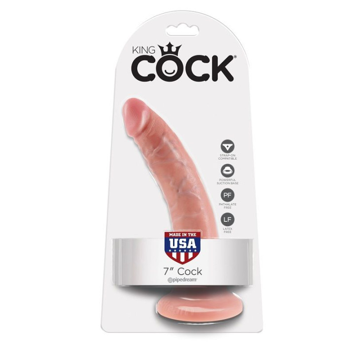 King Cock - 7 Dildo Carne 17.8 cm