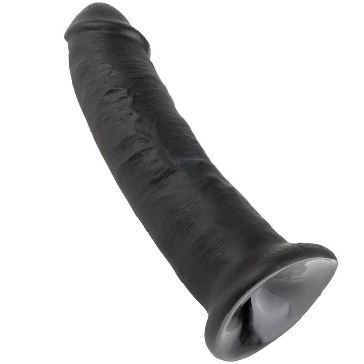 King Cock - 9 Pene Negro 22.9 cm