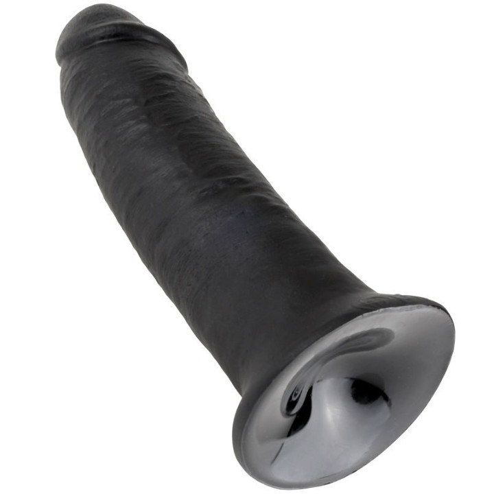 King Cock - Dildo Preto 25 cm
