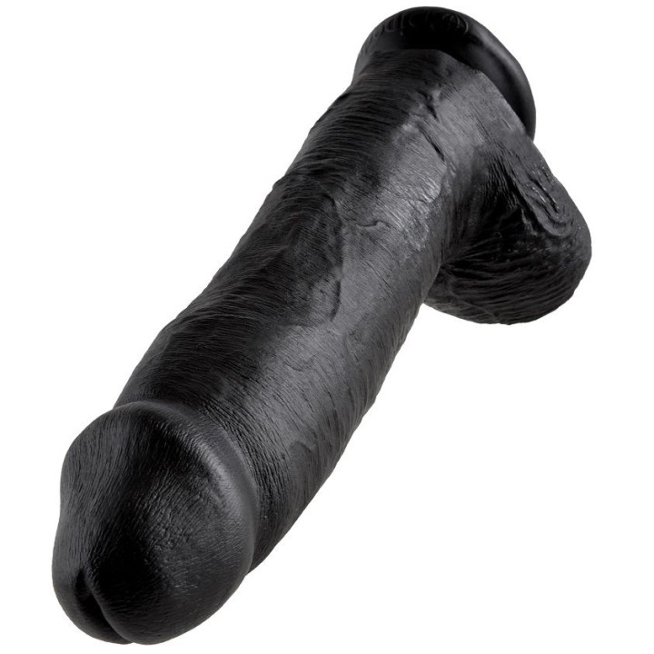 King Cock - Pene Realistico Negro 30.48 cm