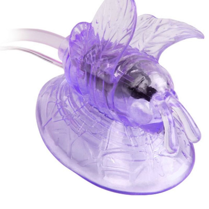 Baile - Borboleta Vibratória de Estimulao de Clitóris Lilac