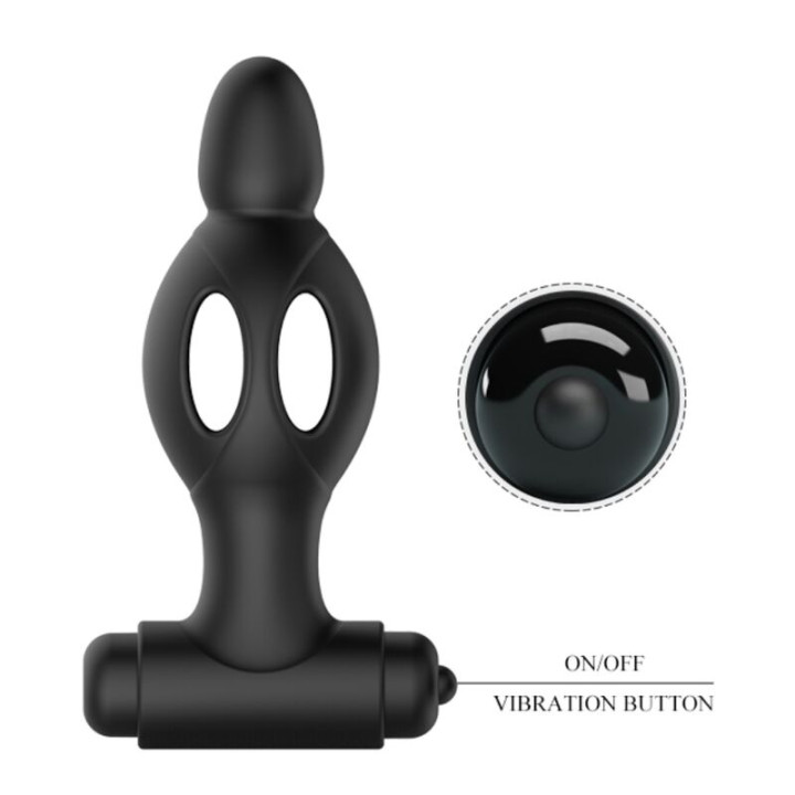 Mr Play - Plug Anale in Silicone Con Vibrazione