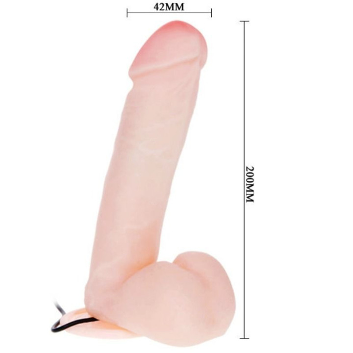Baile - de Gode Réaliste Avec Vibration 20 cm