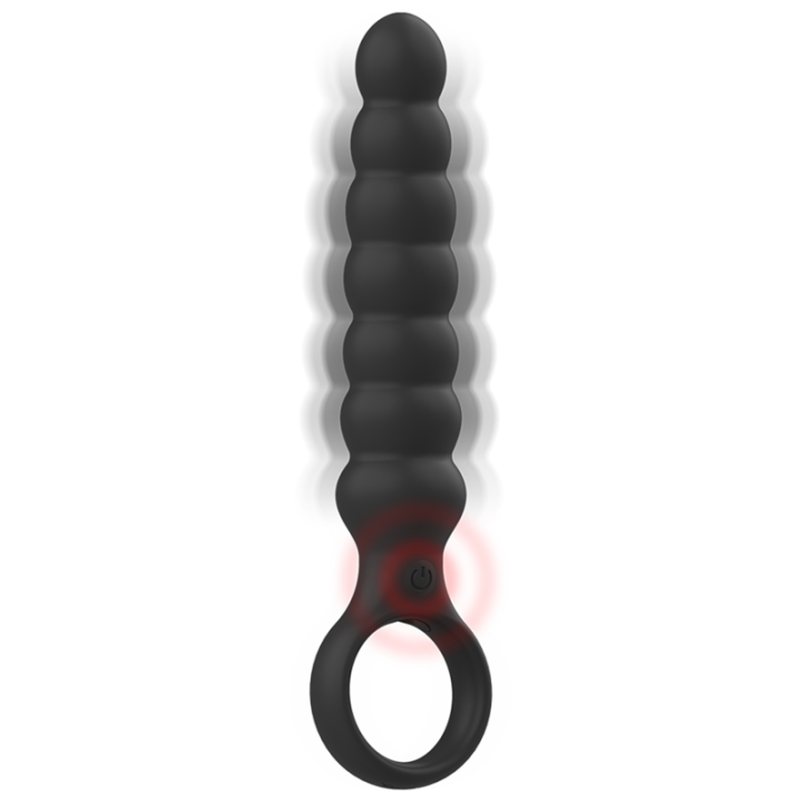 Black&Silver - Potente Dilatatore Anale in Silicone Bob