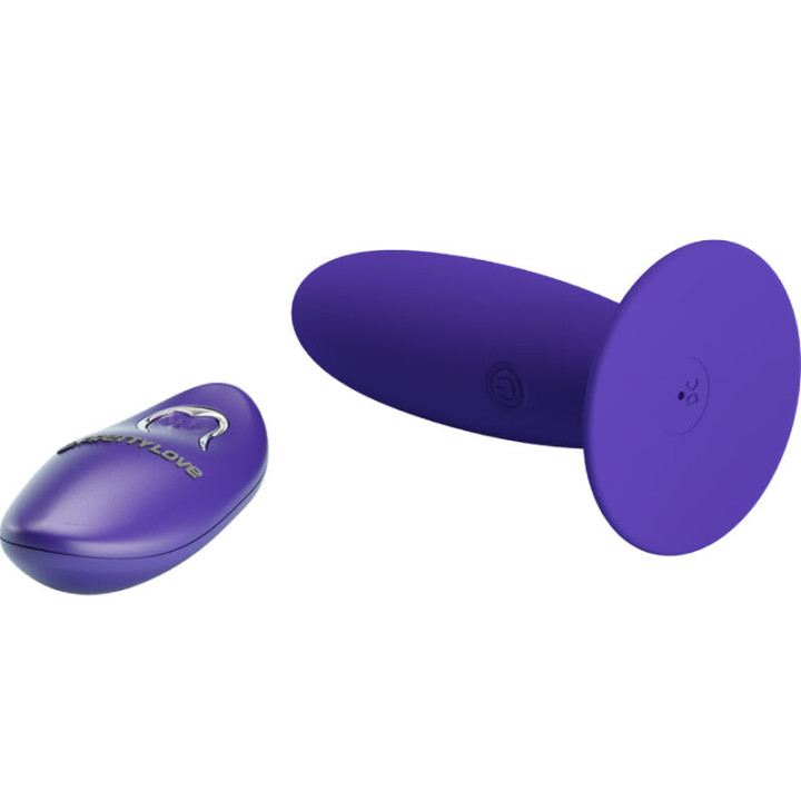 Pretty Love - Vibrateur Anal Youth Plug Télécommande Violet