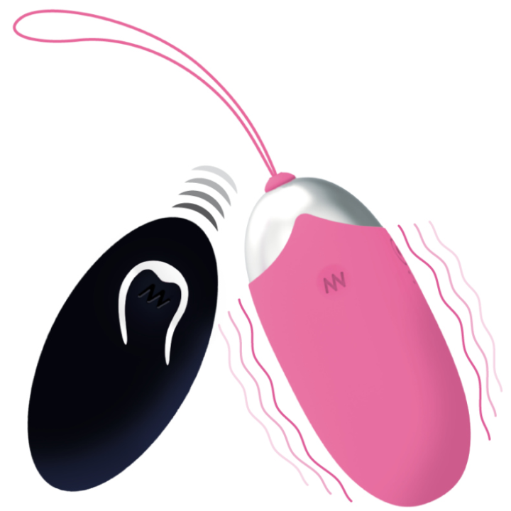 Intense - Flippy ii Huevo Recargable Remoto Rosa