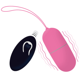 Intense - Oeuf Vibrant Flippy i Avec Télécommande Rose