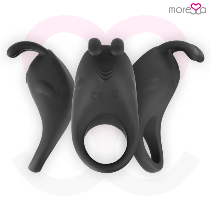 Moressa - Brad Premium Silicone Ricaricabile Nero