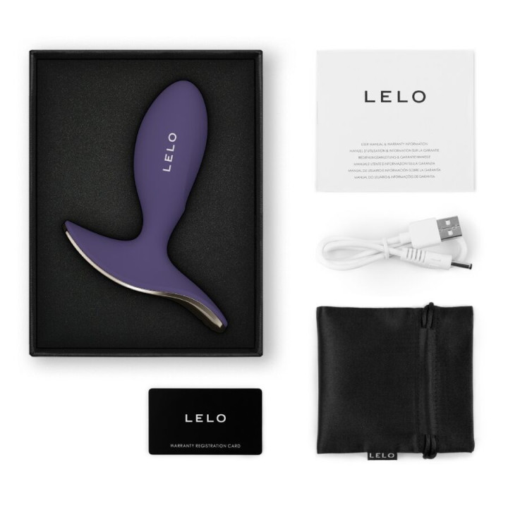 Lelo - Surfer 2 Plug Anal Vibrador Unisex Morado