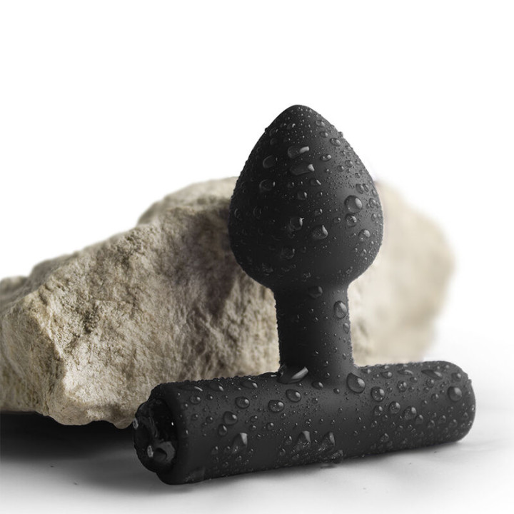 Rocks-Off - Nova Astryx Premium Plug Anal Recargable 16 Funciones Negro