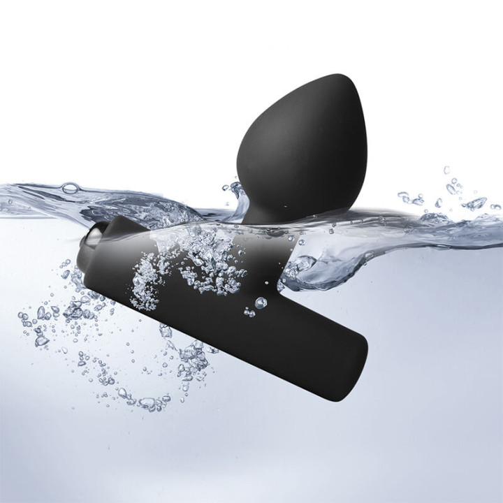 Rocks-Off - Nova Astryx Premium Plug Anal Recargable 16 Funciones Negro