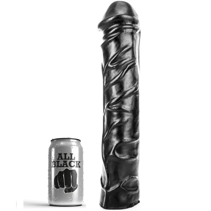 All Black - Riesiger Soft-Fisting-Dildo 32 cm