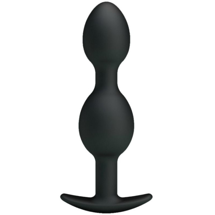 Pretty Love - Silikon Analkugeln 12.5 cm Schwarz