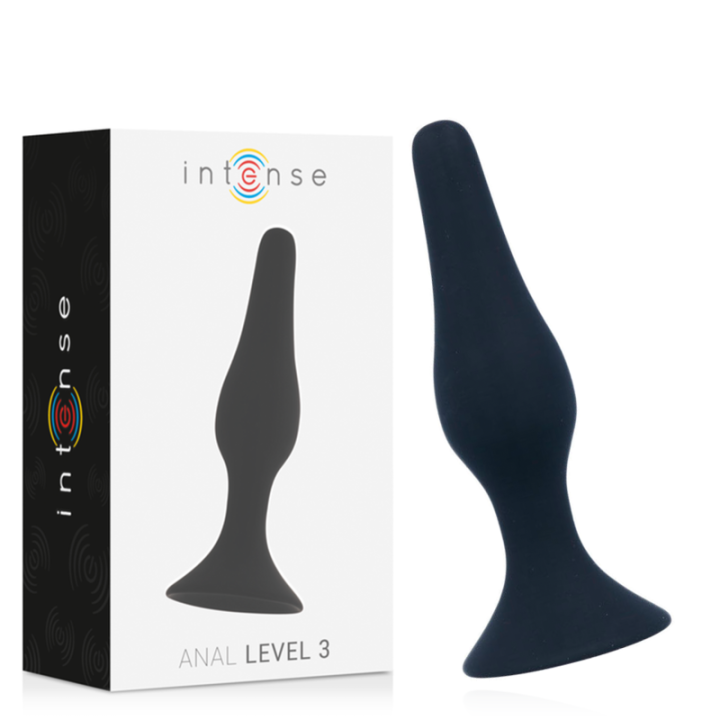 Intense - Anal Niveau 3 12,5cm Noir