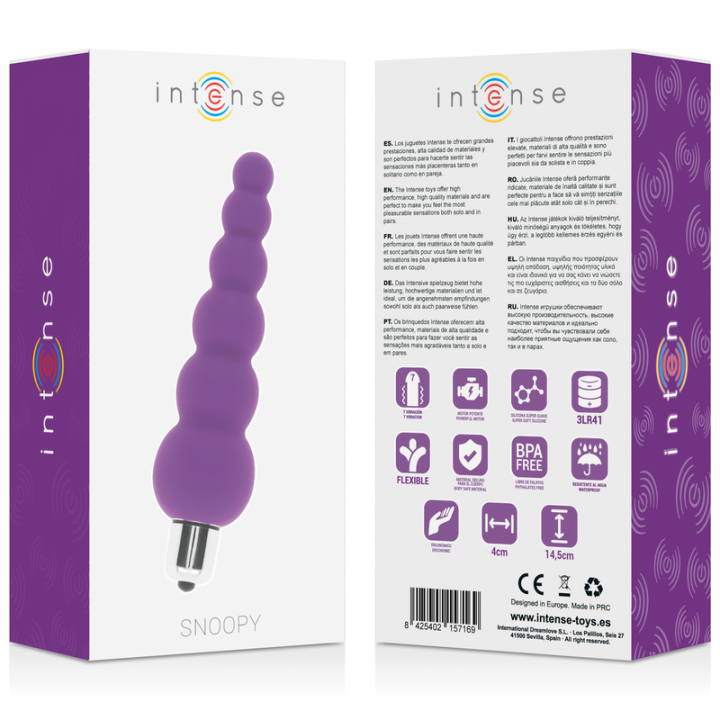 Intense - Snoopy 7 Velocit in Silicone Lilla