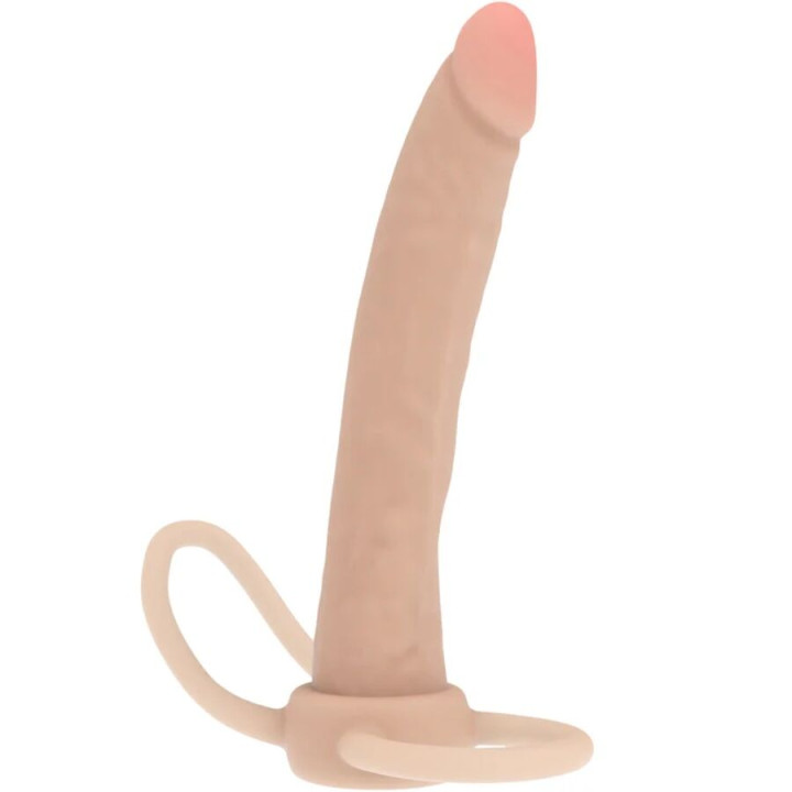 Get Real - Dupla Confusão - Penetrador Anal de Silicone 16 cm