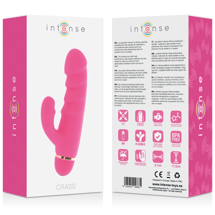 Intense - Rosa Silicone Crass 20 Velocit
