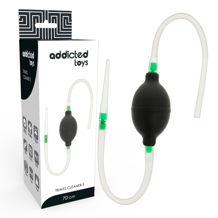 Addicted Toys - Set di Clistere Nero